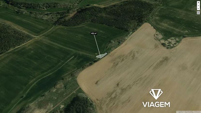 Prodej pole, Ves Touškov, 422 m2