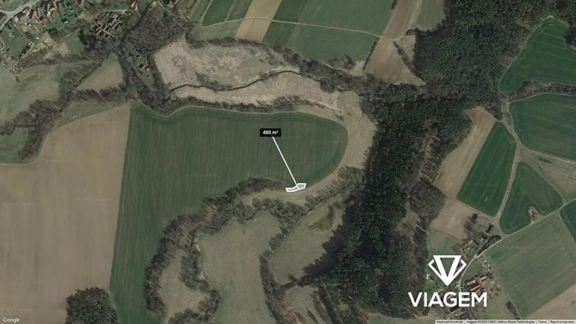 Prodej pole, Šebířov, 480 m2