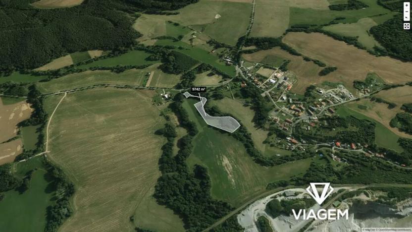 Prodej podílu pole, Vrbatův Kostelec, 562 m2