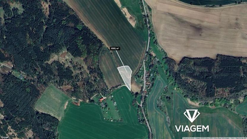 Prodej podílu pole, Týn nad Vltavou, 1096 m2