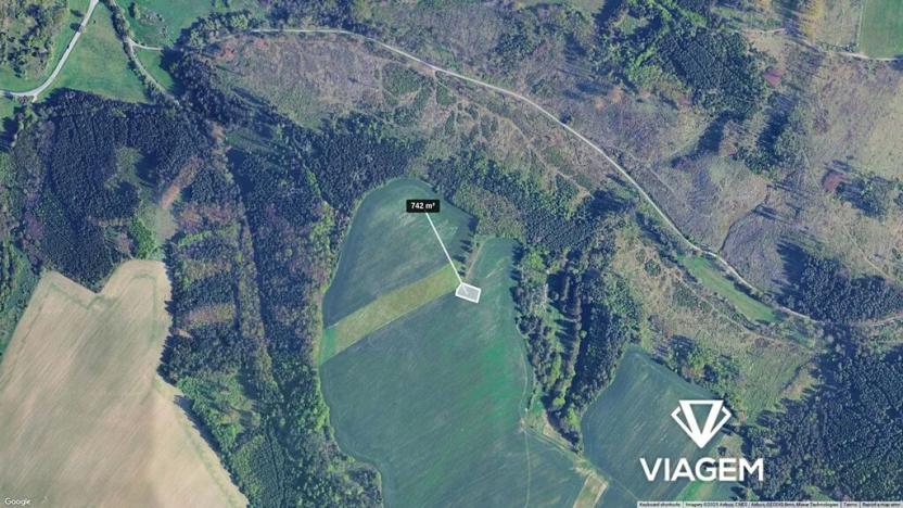 Prodej pole, Krasová, 742 m2