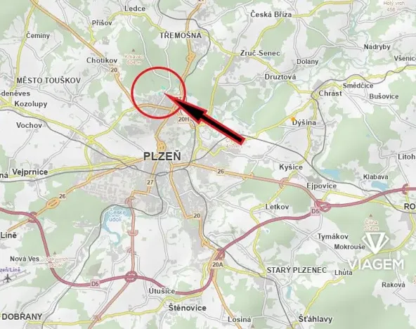 Prodej podílu pole, Plzeň, 1830 m2