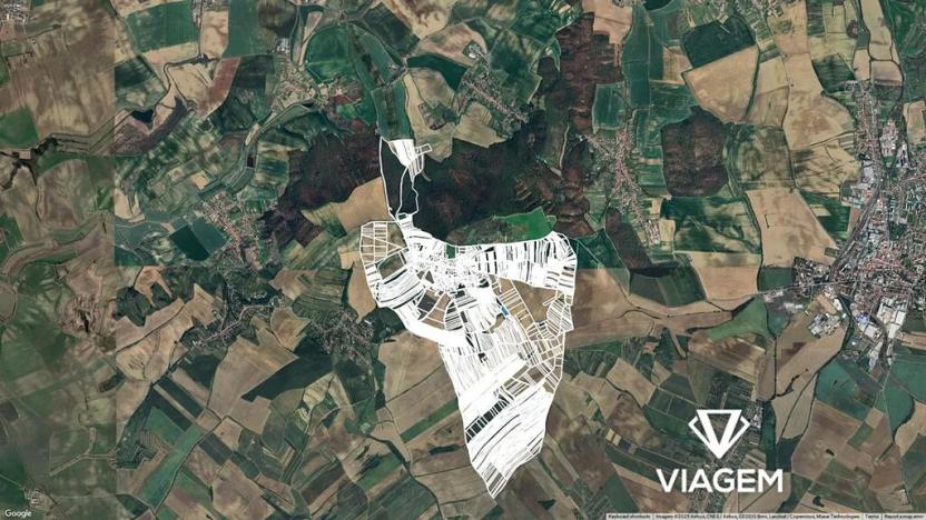 Prodej podílu pole, Strážovice, 808 m2