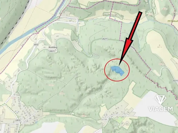 Prodej podílu lesa, Mírová pod Kozákovem, 2093 m2