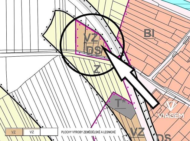 Prodej podílu zahrady, Kunovice, 137 m2