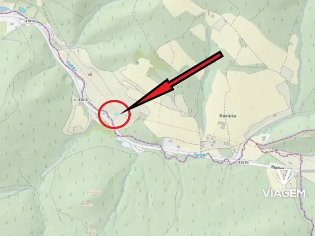 Prodej zahrady, Rusava, 194 m2