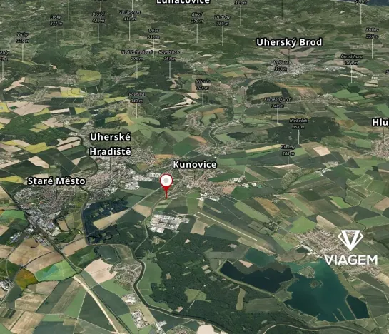 Prodej podílu zahrady, Kunovice, 233 m2