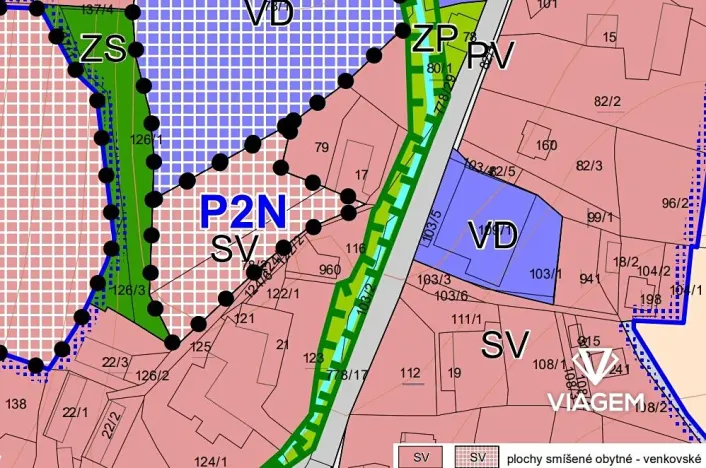 Prodej podílu pozemku pro bydlení, Načešice, 147 m2