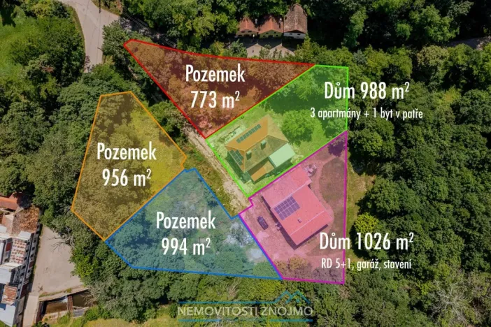 Prodej pozemku pro bydlení, Jaroslavice, Mlýnská, 773 m2