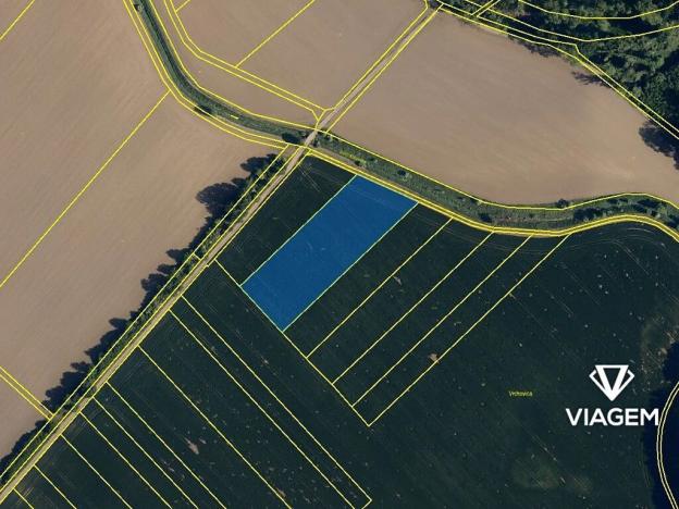 Prodej podílu pole, Střížovice, 667 m2