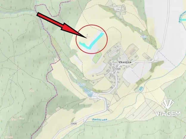 Prodej pole, Vlkančice, 8593 m2