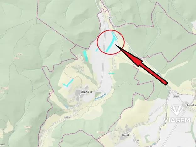 Prodej pole, Vlkančice, 20833 m2