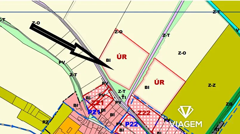 Prodej podílu pole, Bechlín, 2641 m2
