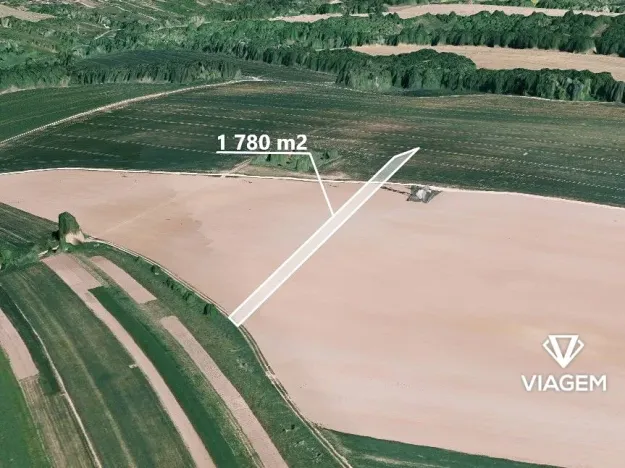 Prodej podílu pole, Popovice, 593 m2