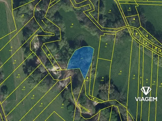 Prodej podílu lesa, Chroustovice, 527 m2