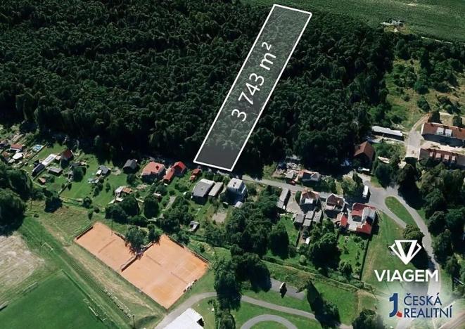 Prodej podílu lesa, Nýřany, 5529 m2