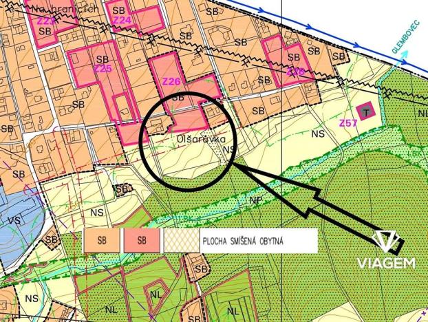 Prodej podílu pozemku pro bydlení, Doubrava, 1219 m2