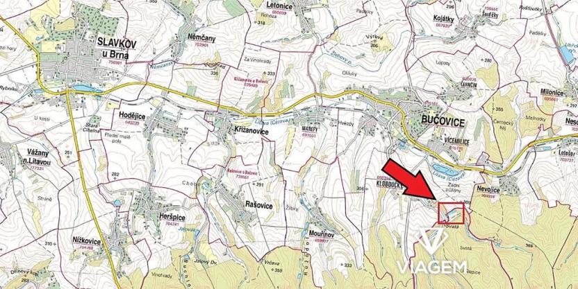 Prodej podílu zahrady, Ždánice, 2206 m2