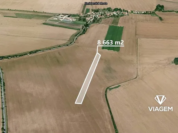 Prodej podílu pole, Vinary, 1353 m2