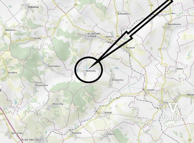 Prodej podílu pozemku pro bydlení, Morkůvky, 806 m2