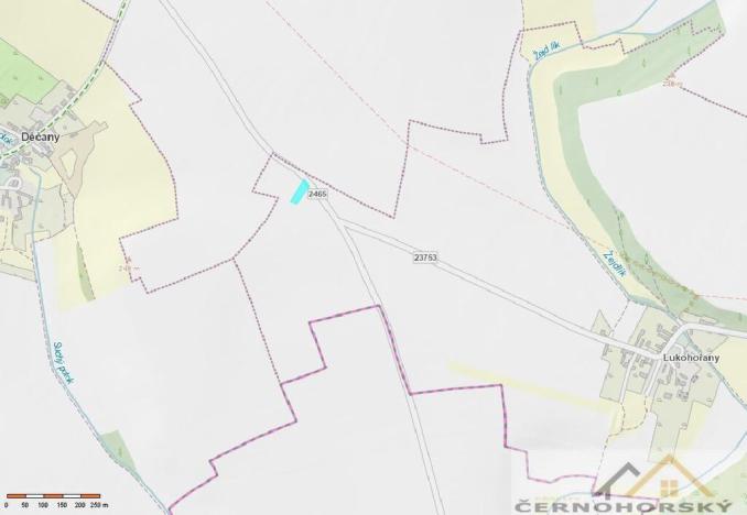 Prodej pole, Děčany, 5072 m2