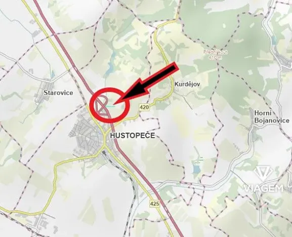 Prodej zahrady, Hustopeče, 1832 m2