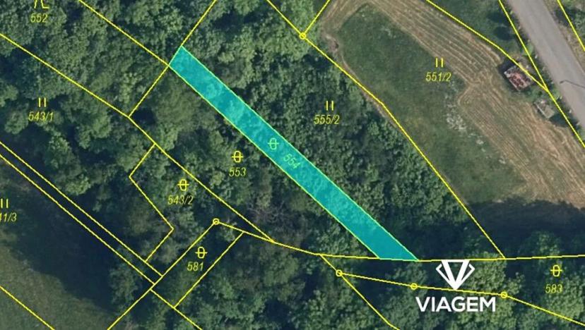 Prodej podílu zahrady, Železný Brod, 2554 m2