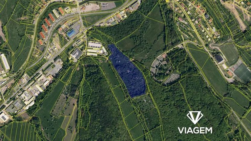 Prodej podílu komerčního pozemku, Luhačovice, 4164 m2