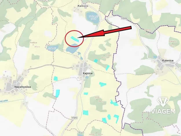 Prodej podílu pole, Kejnice, 2074 m2