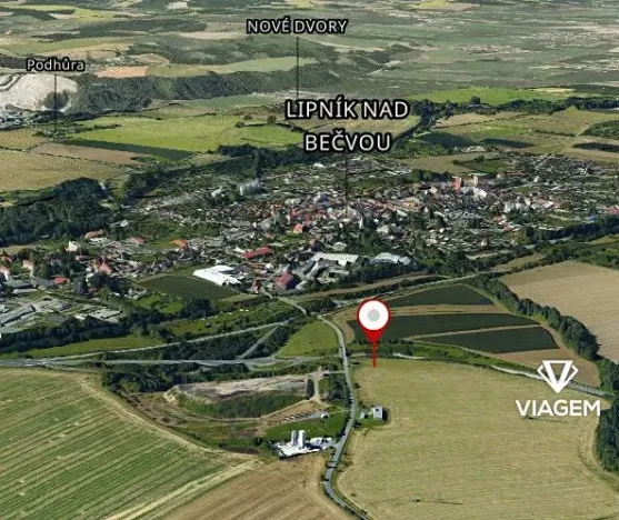 Prodej podílu pole, Lipník nad Bečvou, 627 m2