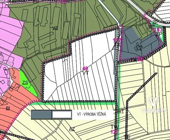 Prodej podílu komerčního pozemku, Kelč, 1021 m2