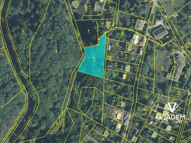 Prodej podílu zahrady, Zlín, 2388 m2