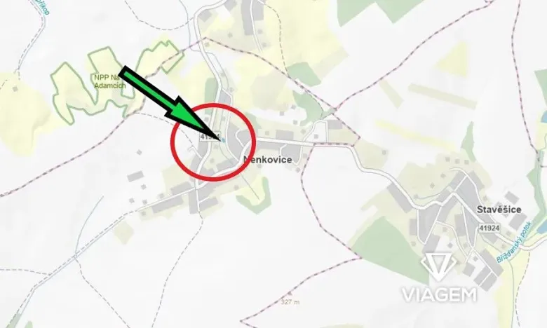 Prodej podílu zahrady, Nenkovice, 97 m2