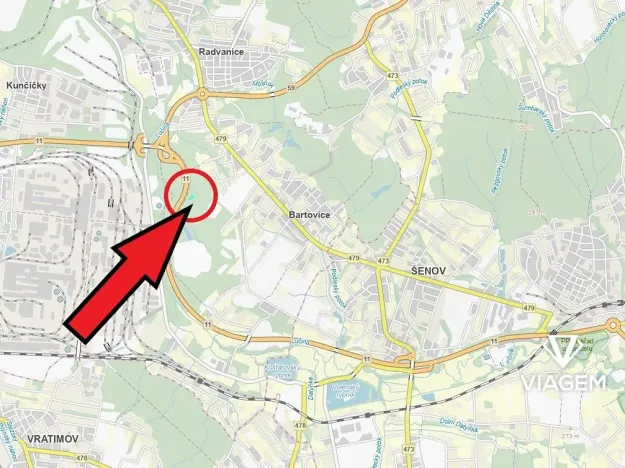 Prodej podílu pole, Ostrava, 1666 m2