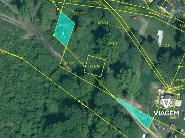 Prodej podílu zahrady, Vitín, 537 m2