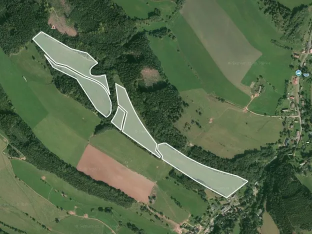 Prodej podílu pole, Stárkov, 12888 m2