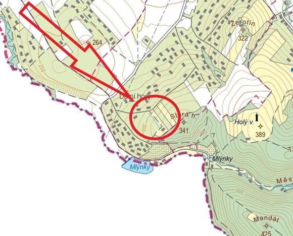 Prodej pole, Strážnice, 3361 m2