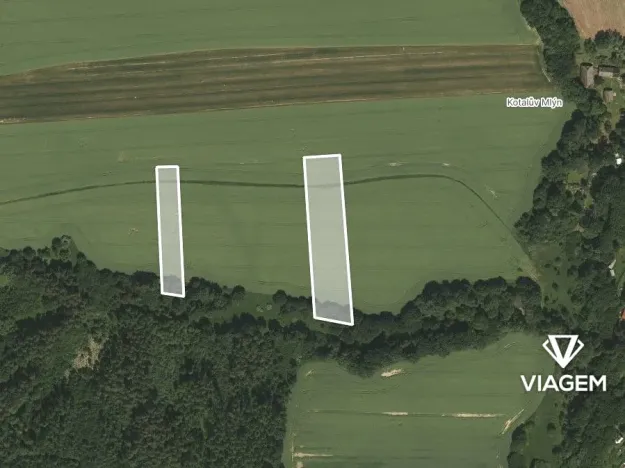 Prodej podílu pole, Dolní Lhota, 2966 m2