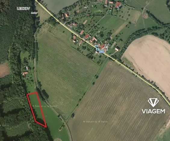 Prodej podílu zahrady, Kopidlno, 277 m2