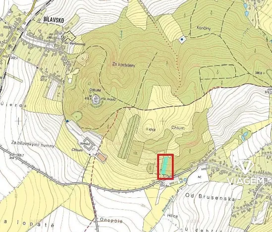 Prodej lesa, Slavkov pod Hostýnem, 3136 m2