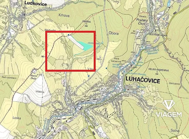 Prodej podílu lesa, Luhačovice, 4849 m2