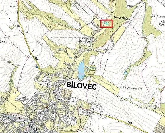Prodej podílu pole, Bílovec, 1805 m2