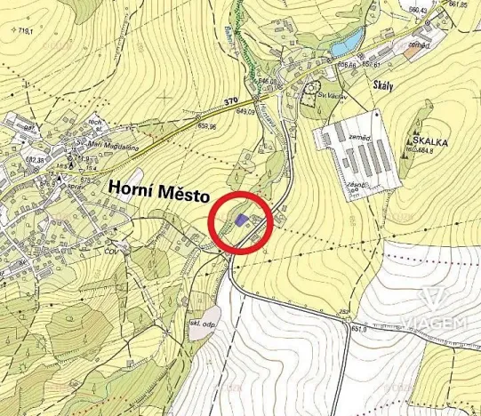 Prodej zahrady, Horní Město, 681 m2