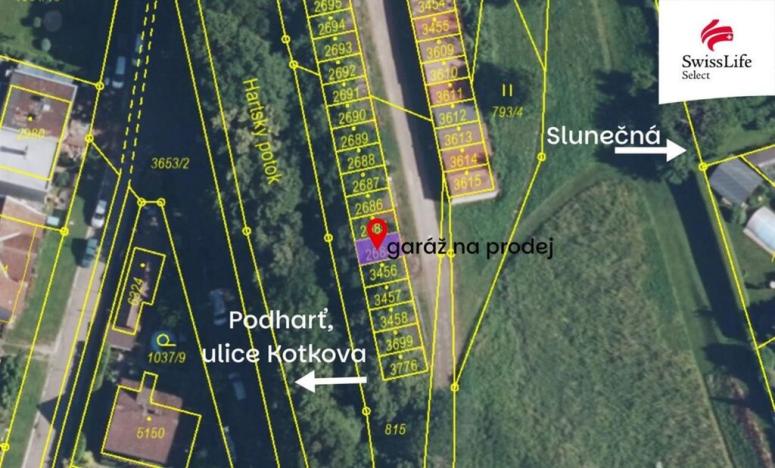 Prodej garáže, Dvůr Králové nad Labem, Kotkova, 17 m2