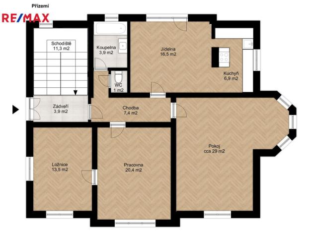 Prodej vily, Praha - Strašnice, Nad Primaskou, 200 m2