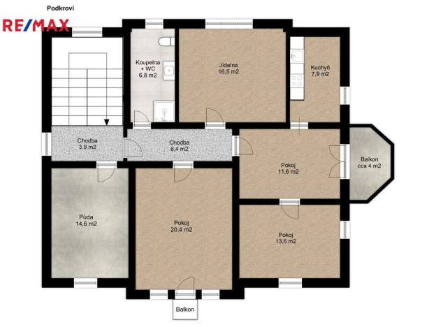 Prodej vily, Praha - Strašnice, Nad Primaskou, 200 m2