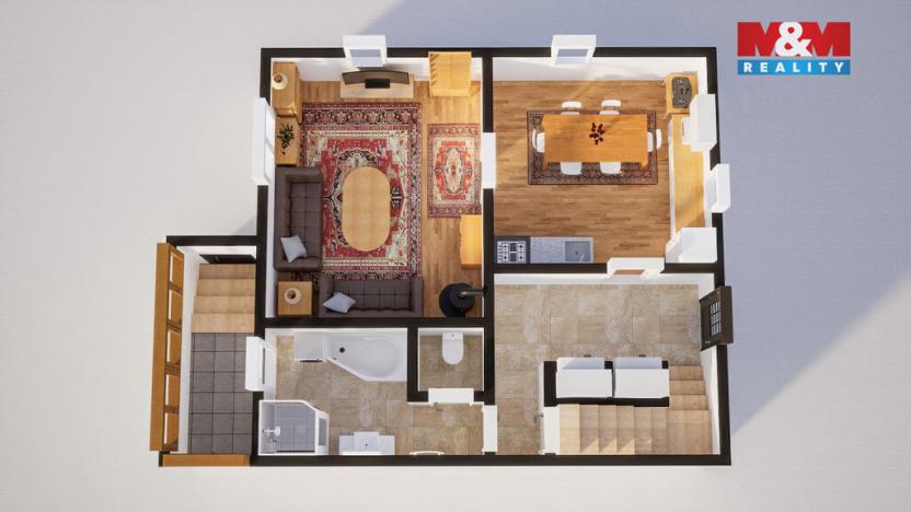 Prodej rodinného domu, Malé Žernoseky, Dlouhá, 135 m2