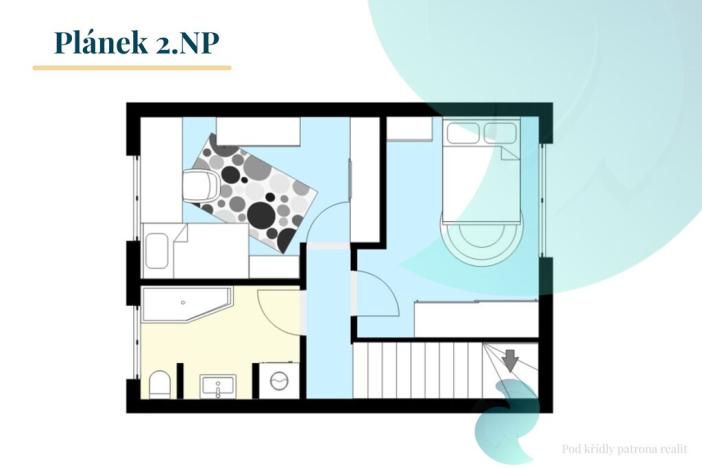 Prodej rodinného domu, Horoměřice, K Lesu, 80 m2