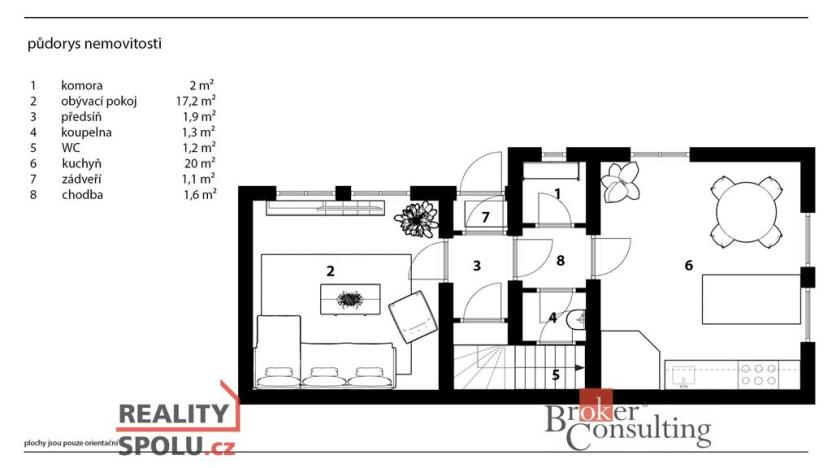 Prodej rodinného domu, Libčice nad Vltavou, Tyršova, 160 m2