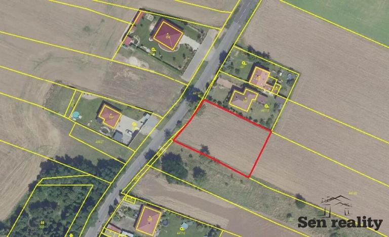 Prodej pozemku pro bydlení, Tatce, Na Stachově, 1600 m2